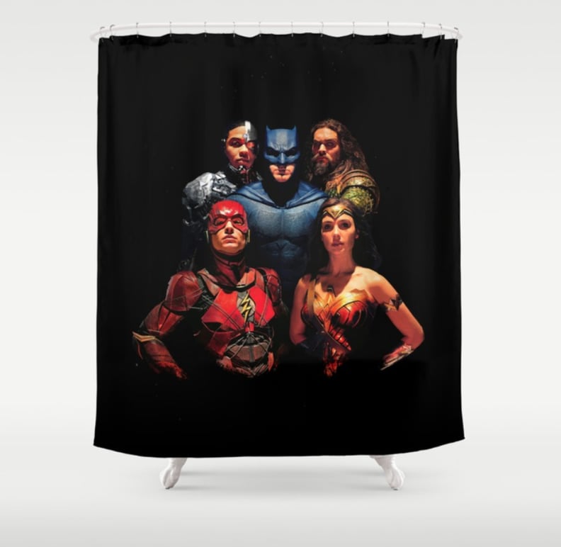 An Intimidating Shower Curtain