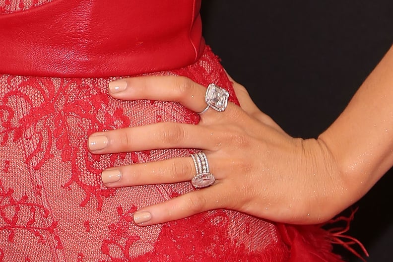 Blake Often Wears Her Engagement Ring With Other Sparkly Jewels
