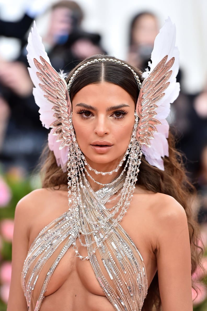 Emily Ratajkowski at the 2019 Met Gala