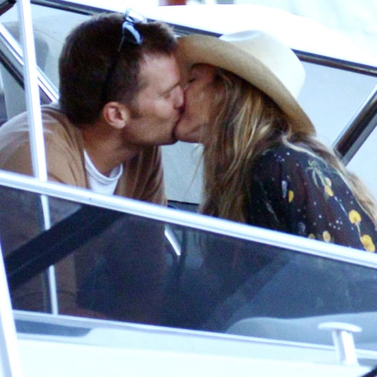 Gisele Bundchen and Tom Brady Kissing in Italy 2016