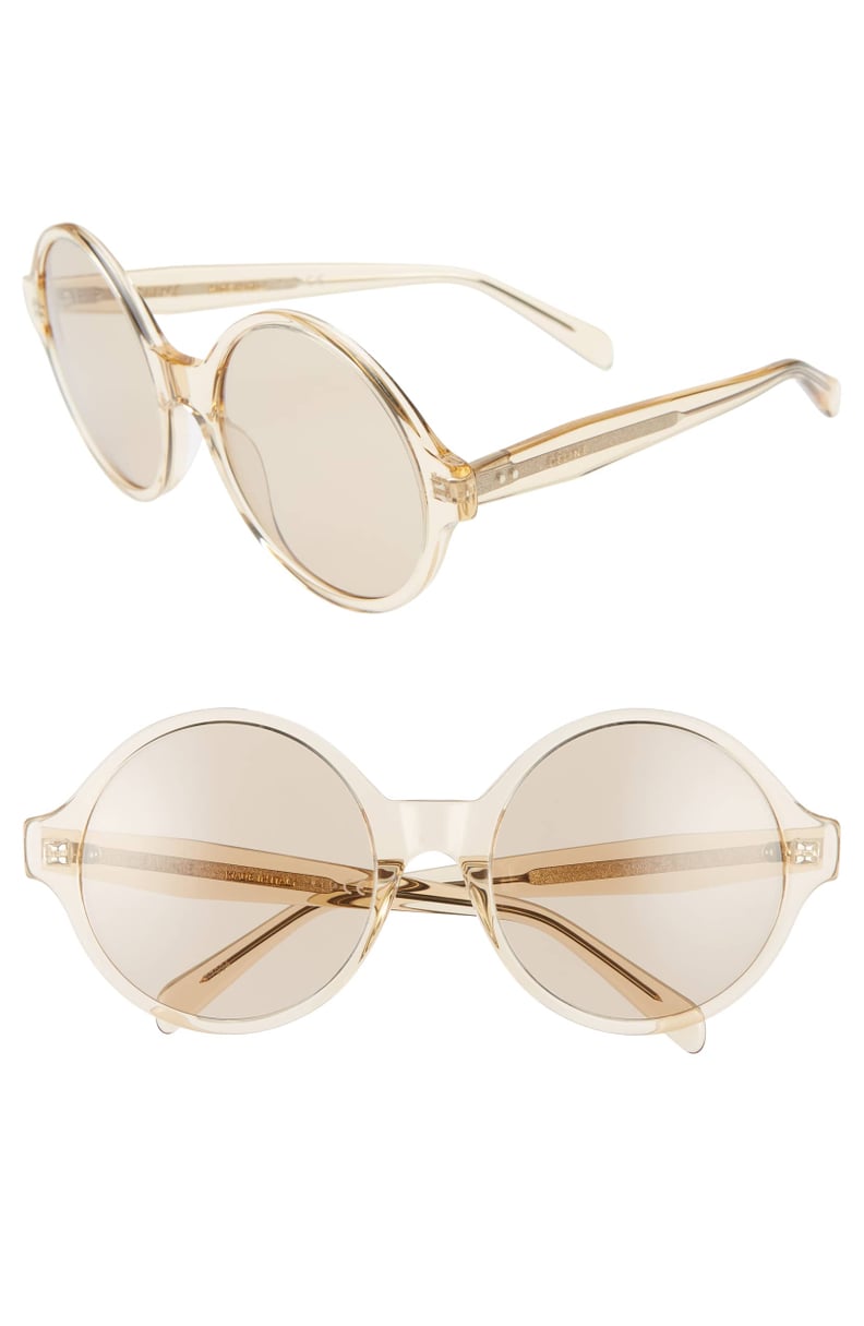 Céline 58mm Round Sunglasses