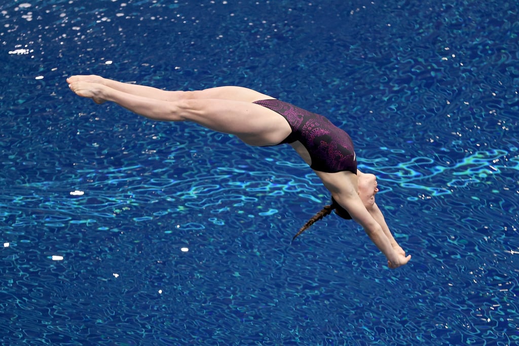 Krysta Palmer at the 2021 US Olympic Diving Trials
