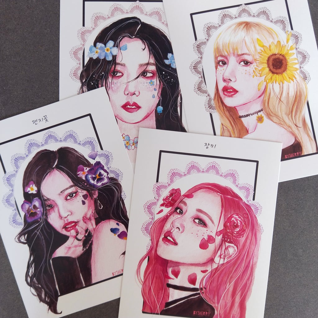 Blackpink Watercolor Fan Art