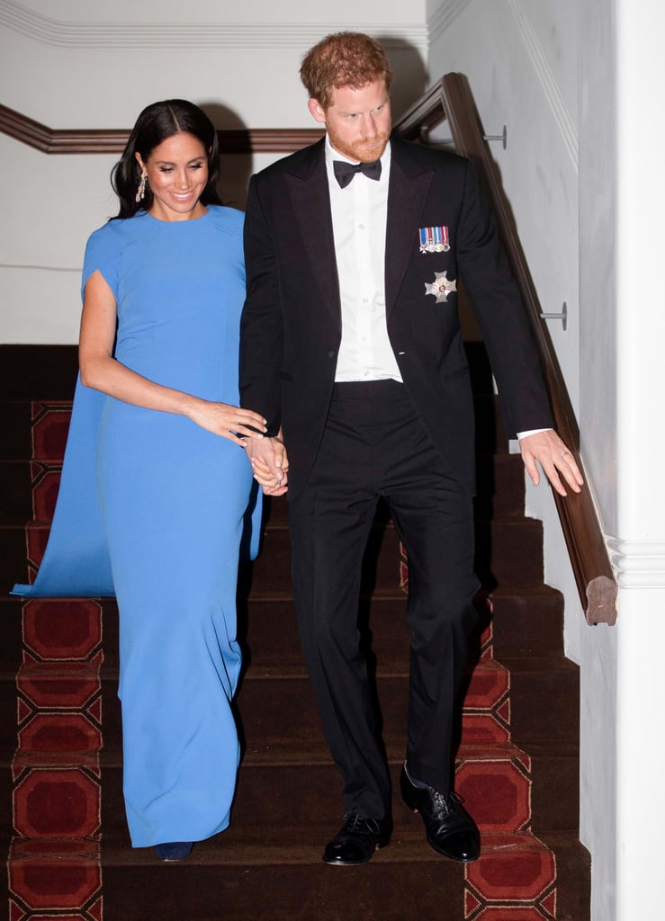 Prince Harry Toasts With Water at State Dinner in Fiji 2018