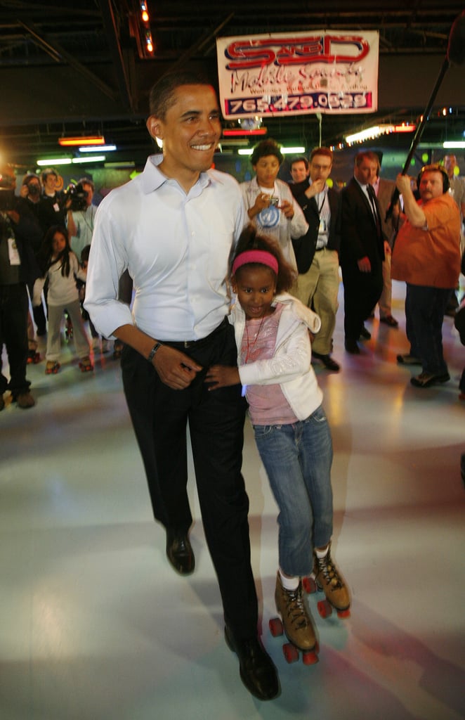 Barack Obama Cute Moments With Sasha and Malia