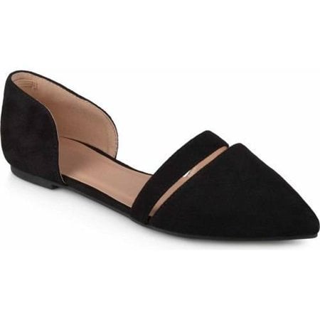 Brinley Co. Pointed Toe Flats