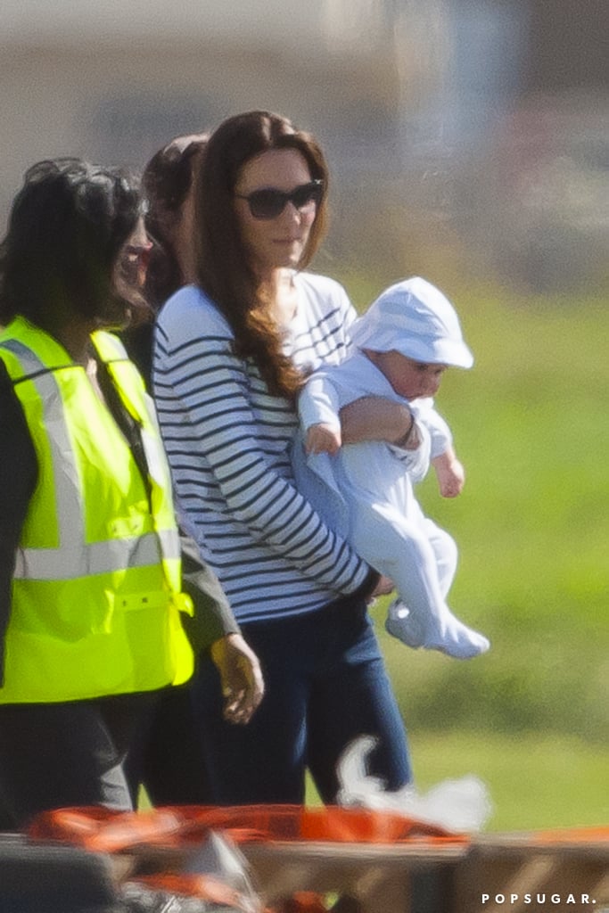 Pictures of Prince George on His First Vacation