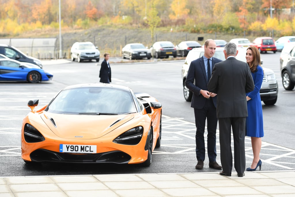 Prince William and Kate Middleton in South Yorkshire 2018