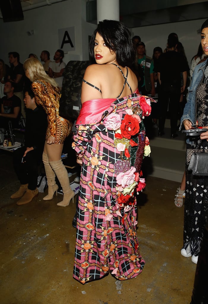 Dascha Polanco Wearing a Bodysuit at New York Fashion Week