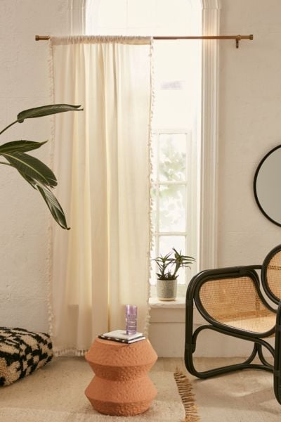 Palma Fringe Light Blocking Window Curtains