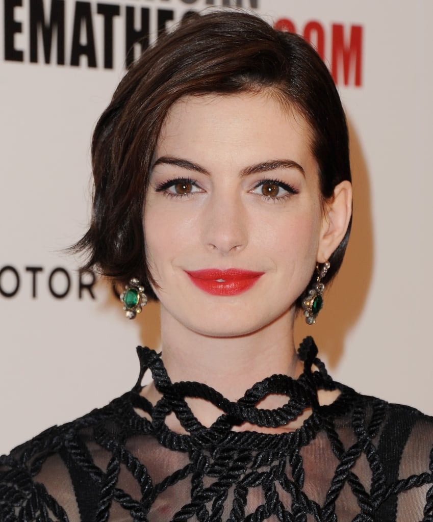 Anne Hathaway | Best Celebrity Beauty Looks of the Week | Oct. 20, 2014