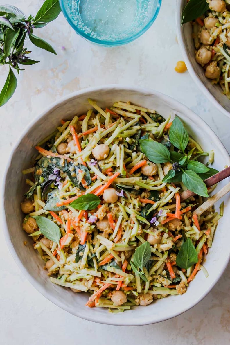 10-Minute Thai Broccoli and Chickpea Salad