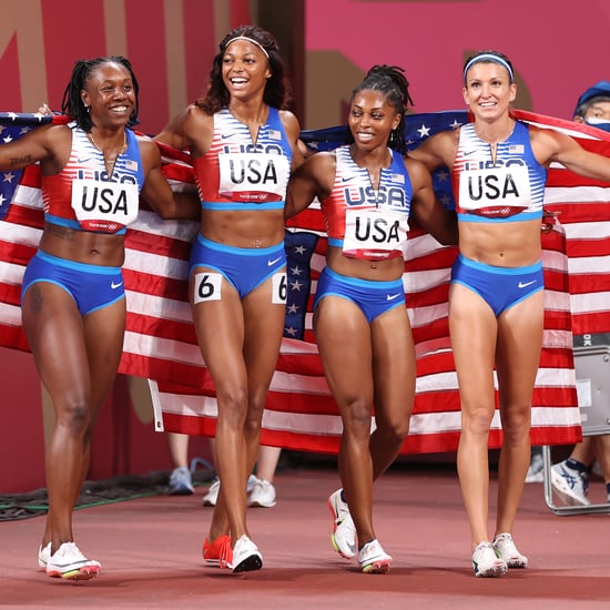 Team USA Wins Silver in Women's 4x100 Relay in 2021 Olympics