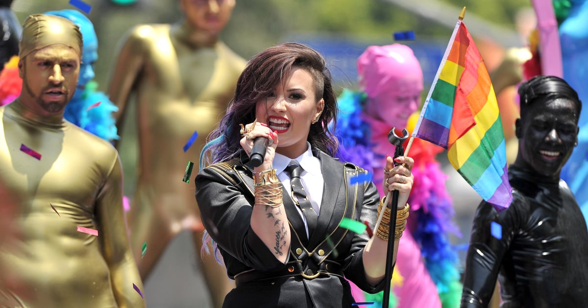 See how stars celebrate Pride Month this year, from Beyoncé to Demi Lovato