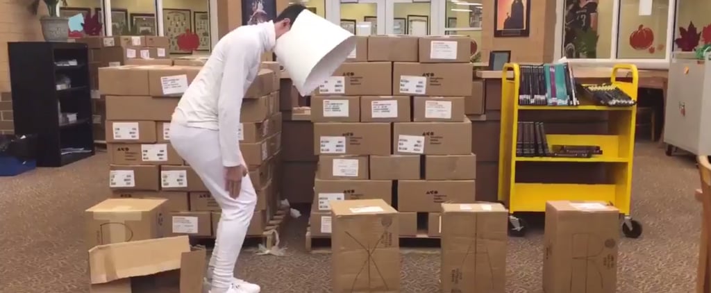 DIY Pixar Lamp Costume