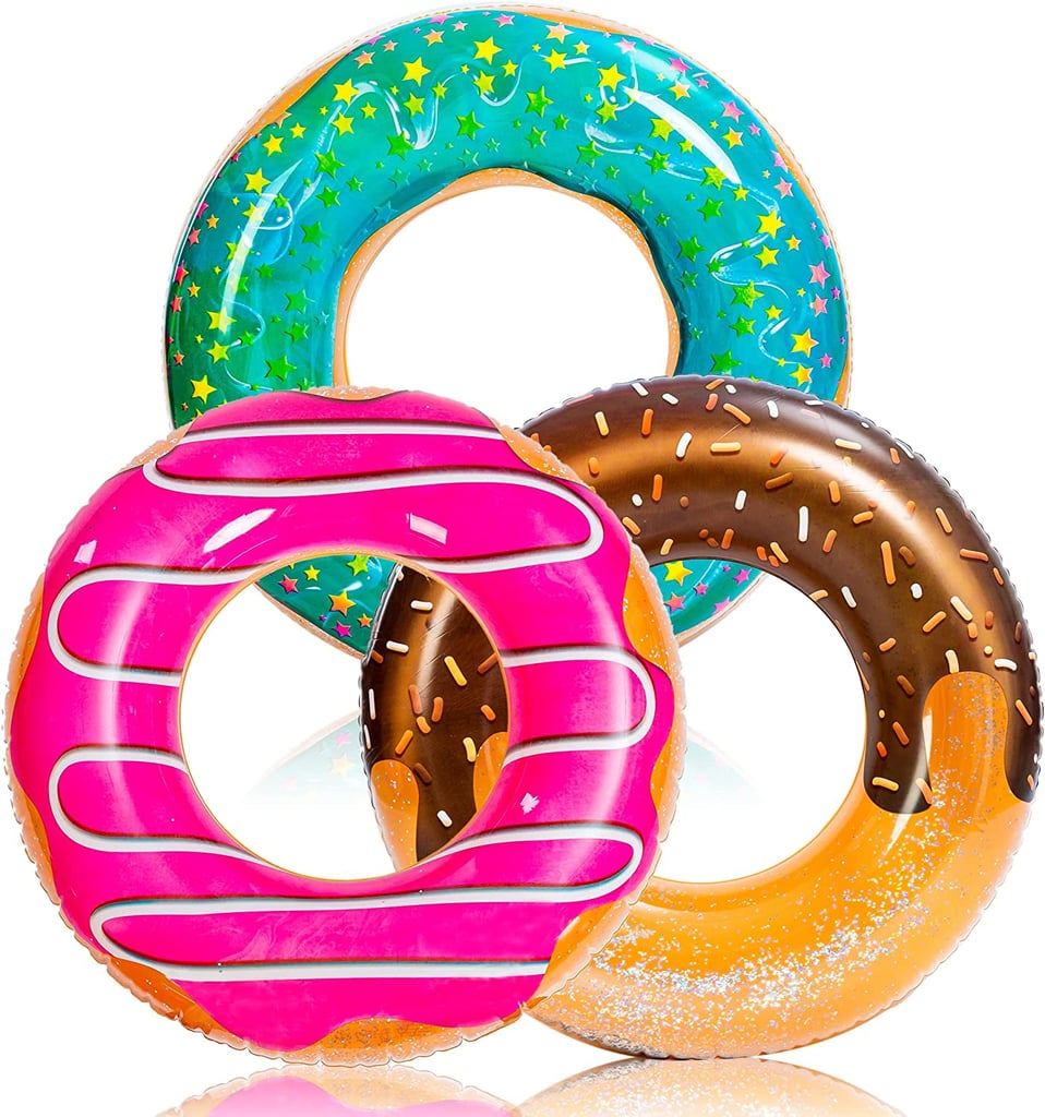 Joyin Donut Pool Floats With Glitter