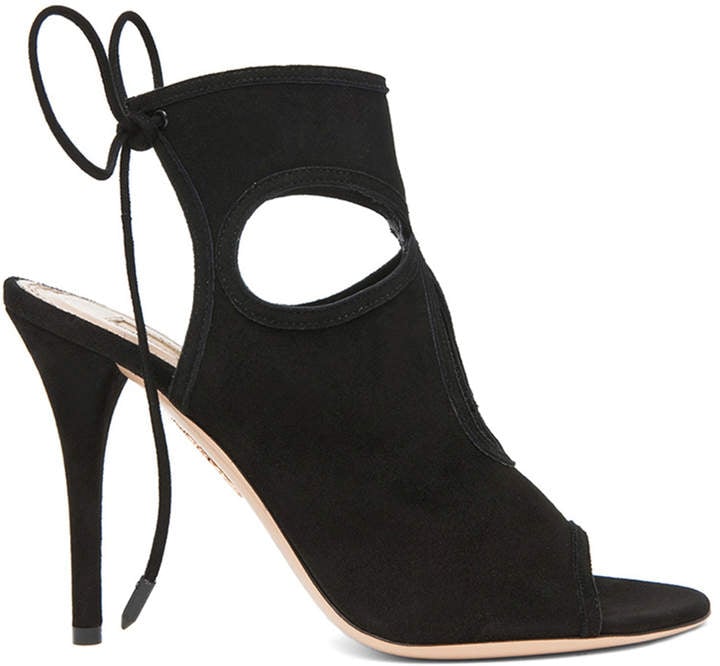 Aquazzura Sexy Thing Suede Heels