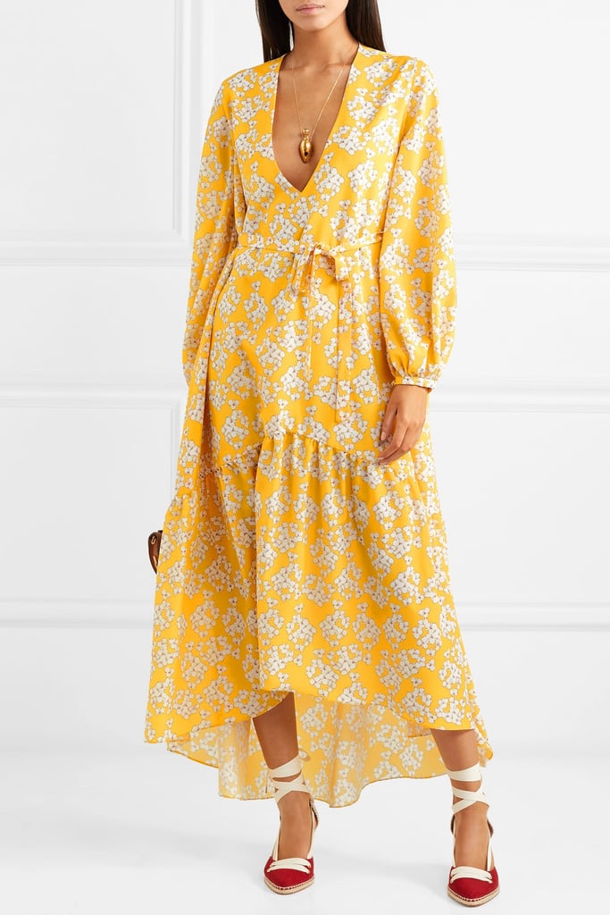 Borgo De Nor Beatrice Floral-Print Crepe Maxi Dress