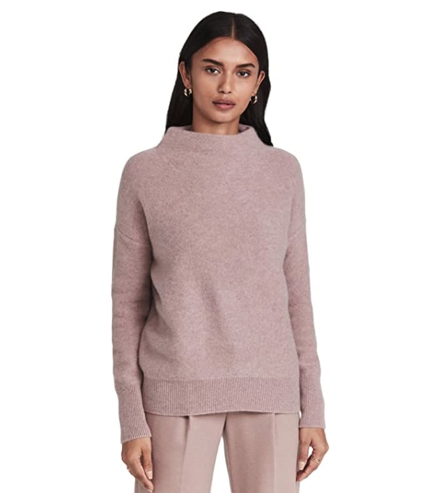 A Stylish Sweater: Vince Boiled Funnel Neck Pullover