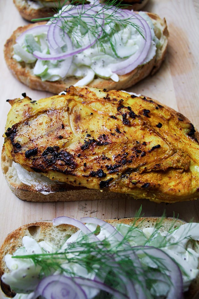 Curried Chicken Sandwich