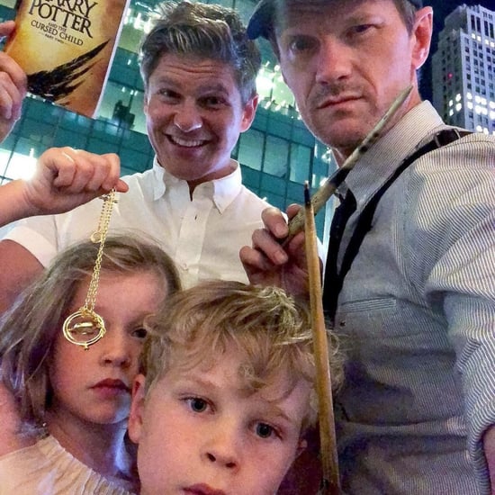 Neil Patrick Harris and Family Harry Potter Photo