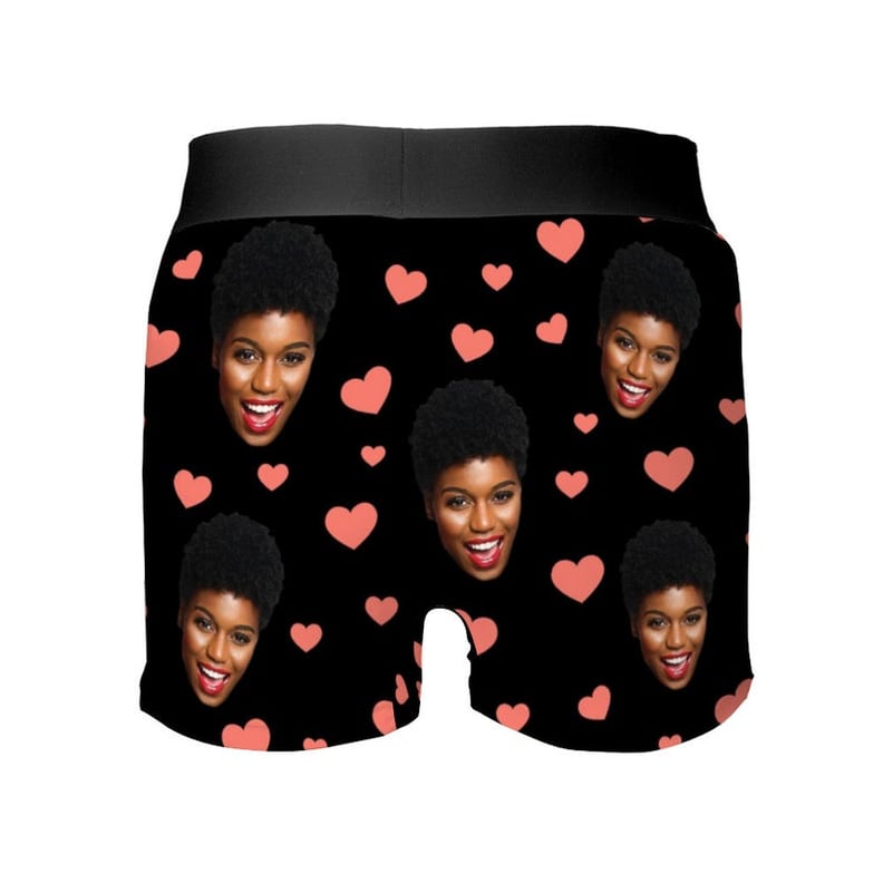 Custom Funny Heart Boxer Briefs