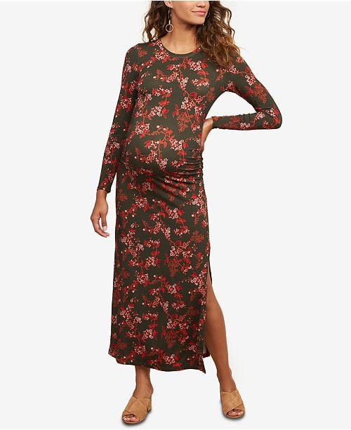 Motherhood Maternity Printed Maxi Dress