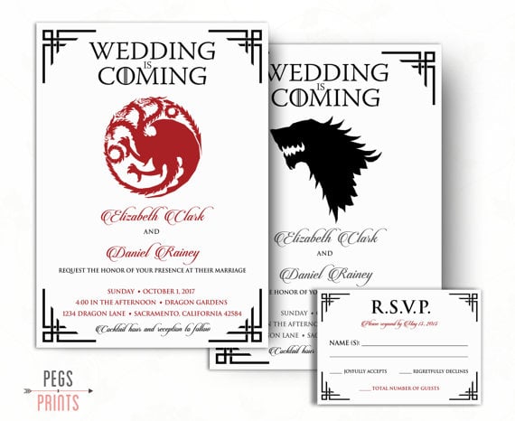 standout wedding invitation