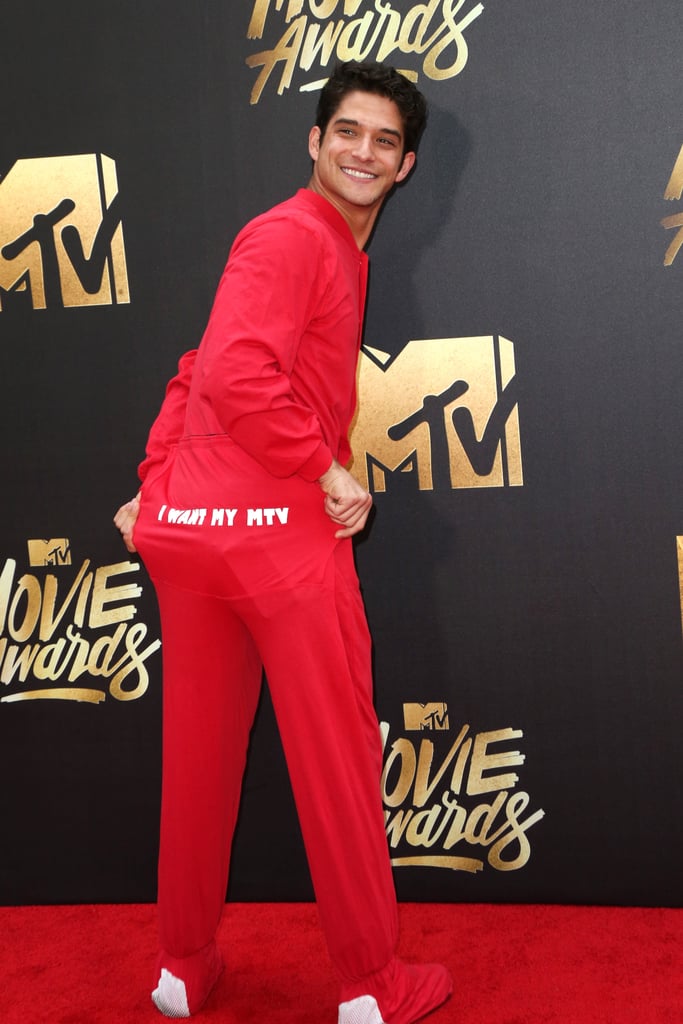 Tyler Posey at the MTV Movie Awards 2016