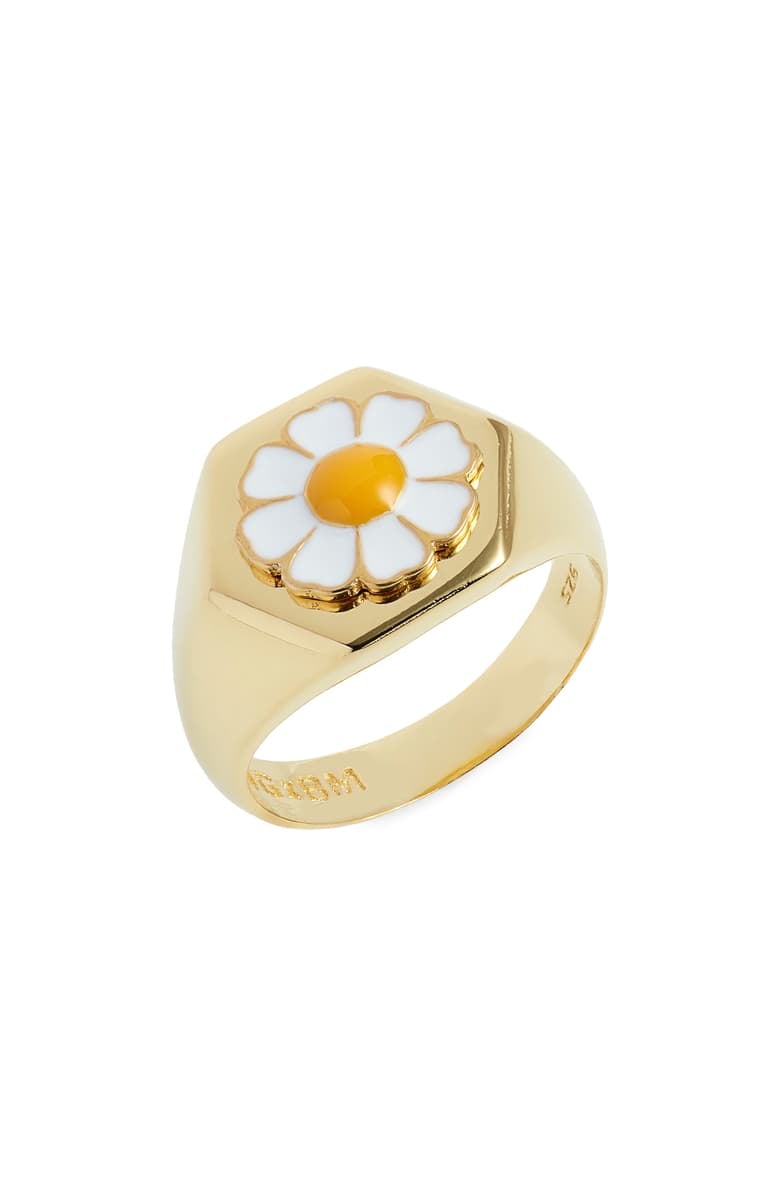 Wilhelmina Garcia Flower Ring