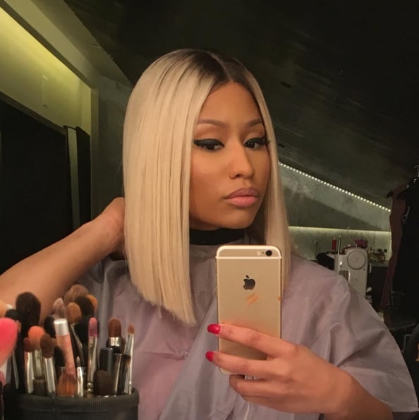 Nicki Minaj With Blonde Hair 2015 Popsugar Beauty Australia