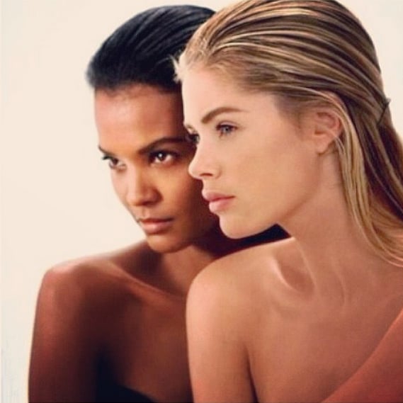 Doutzen Kroes and Liya Kebede