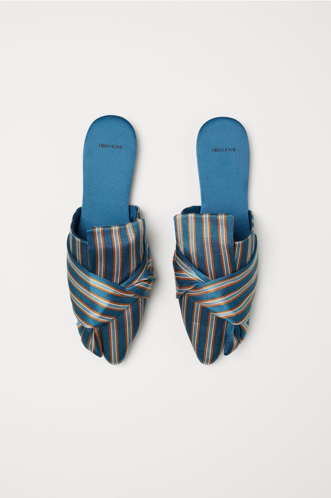 H&M Satin Mules