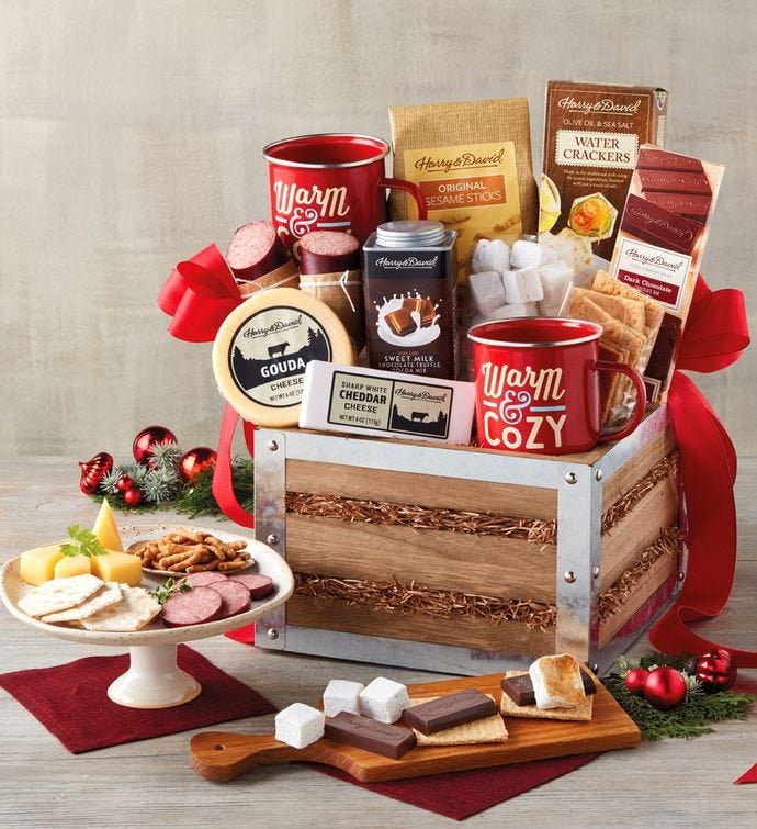 Fireside S'mores Gift Basket