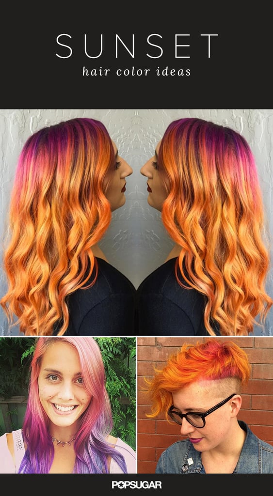 Sunset Hair Color Trend