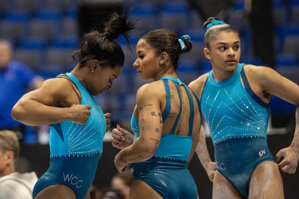 Jordan Chiles’s “23” and “Energy” Tricep Tattoos