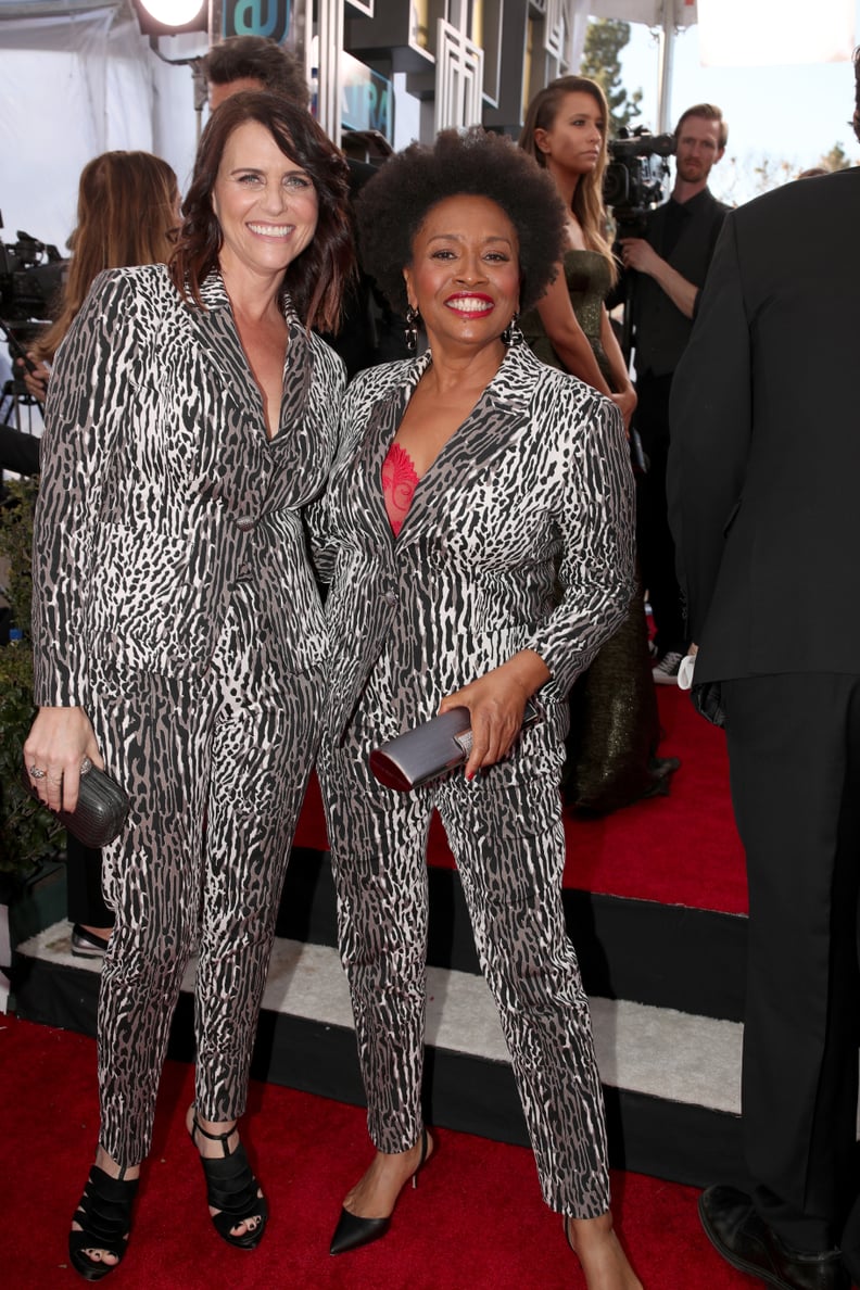 When These Stars Matched in Printed Pantsuits