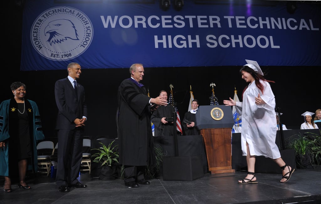 Obama's Graduation Speech at Worcester Technical High School