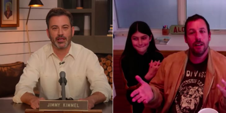 Adam Sandler's Daughter Sunny on Jimmy Kimmel Live | POPSUGAR Family