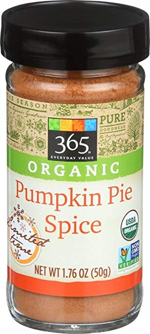 365 Everyday Value Organic Pumpkin Pie Spice ($4)