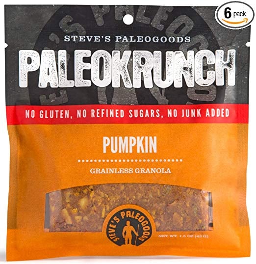 Steve's PaleoGoods PaleoKrunch Pumpkin Bar