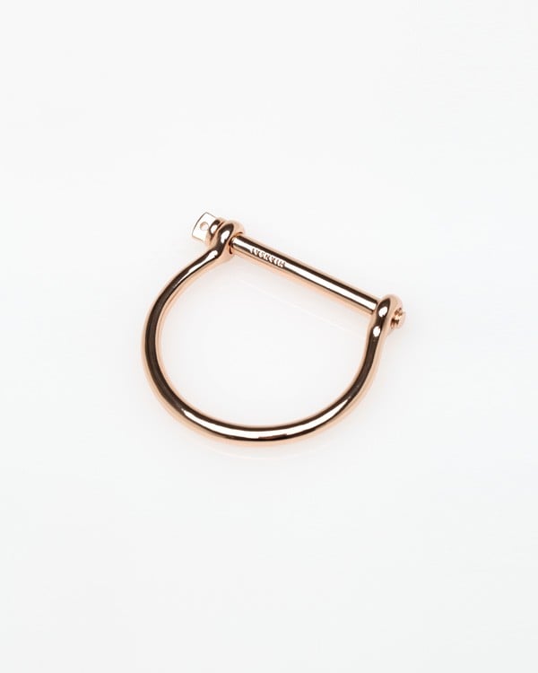I like my jewelry like I like my outfits, easy yet elevated, and this Miansai rose gold screw cuff ($200) totally fits the bill. It’s simple enough to stack up with other bracelets but on it’s own it’s something to behold.
— AM
