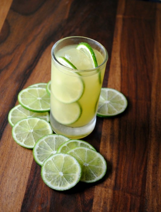 Pineapple-Lime Tequila Cooler