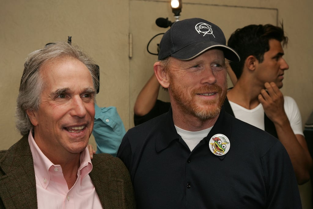 . . . Henry Winkler! That's right, The Fonz is Bryce's godfather. Winkler and Ron Howard starred on "Happy Days" together back in the '70s and '80s, and have remained close ever since. Per People, Winkler was named as Bryce's godfather when she was born in 1981.