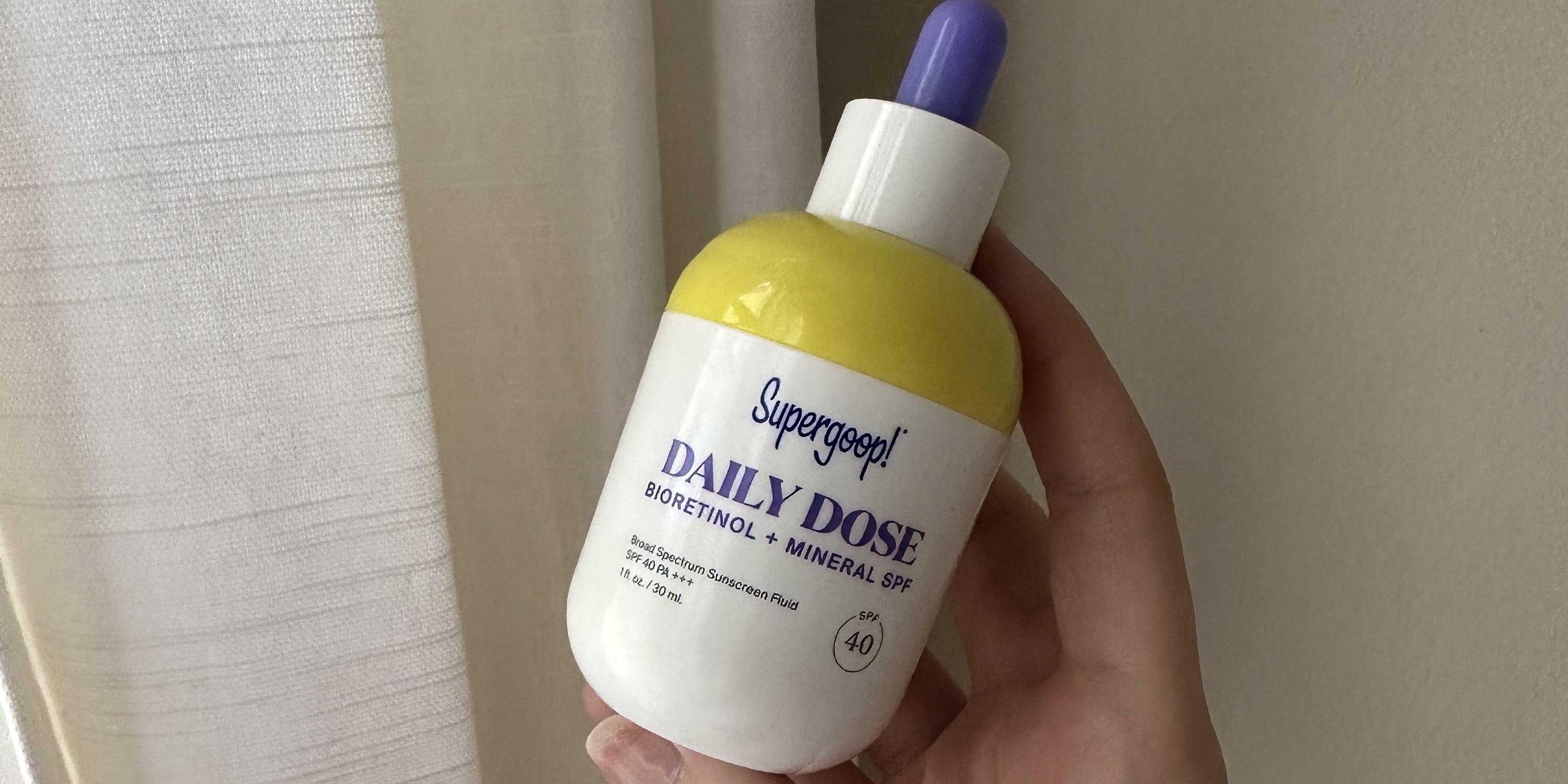 This Cult-Favorite Supergoop Sunscreen Lives Up to the Hype — and It’s on Sale