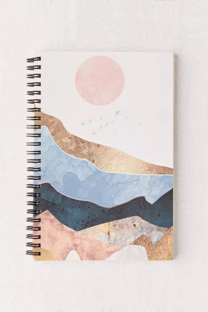 SpaceFrogDesigns For Deny Golden Peaks Notebook