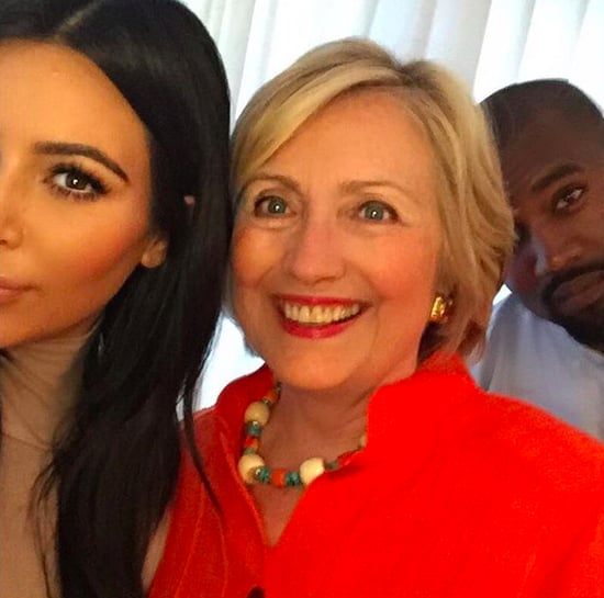 Kim Kardashian Selfie With Hillary Clinton