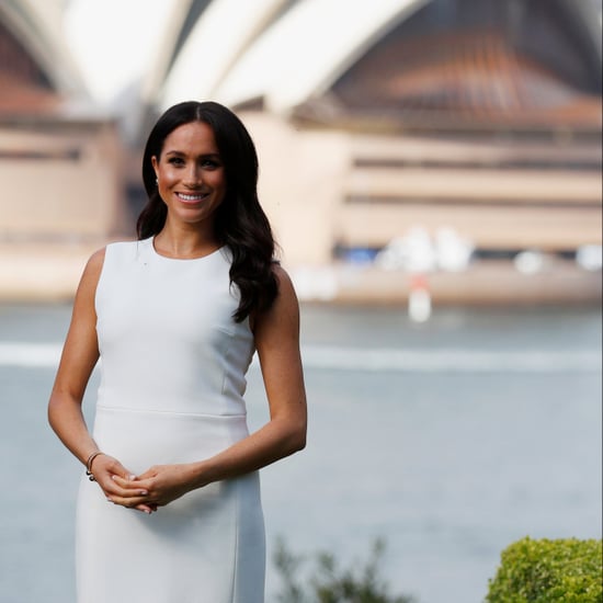 Meghan Markle Wearing Princess Diana's Jewellery