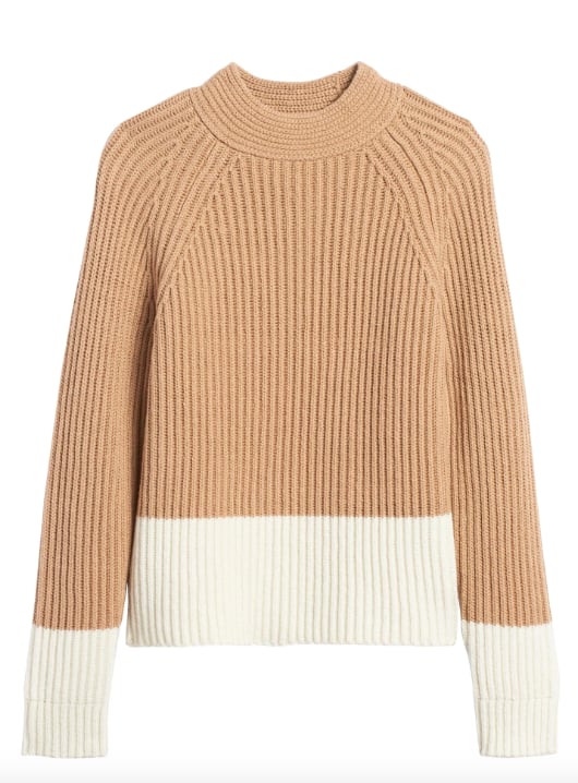 Chunky Color-Block Sweater
