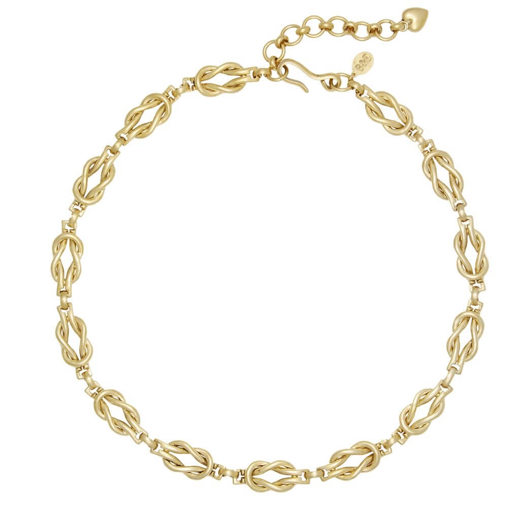 Brinker &  Eliza Love Knot Necklace